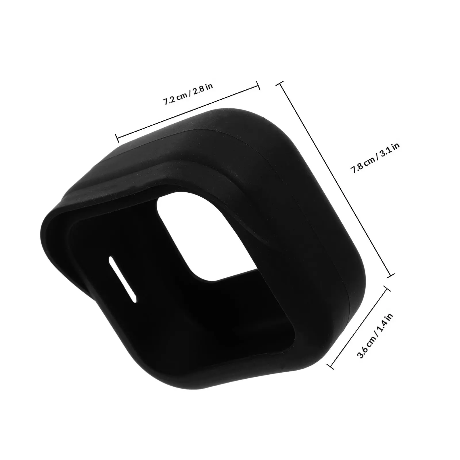 3Pcs Soft Silicone Camera Cover Excellent Workmanship Water Diverting Brim for Security Camera Rain Protection All