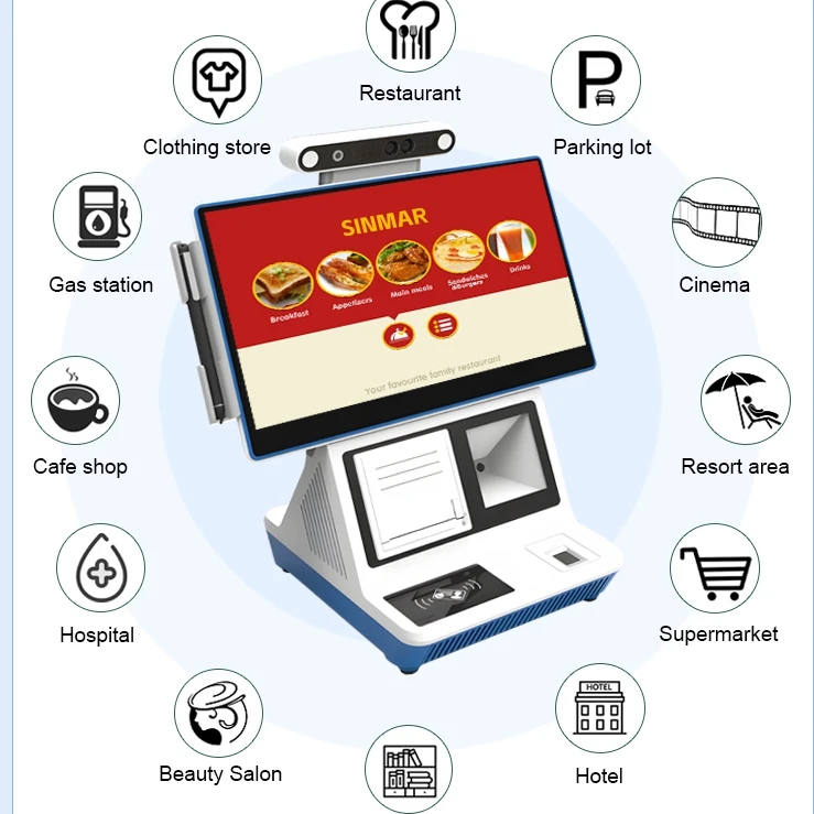 Oem الخدمة الذاتية سطح المكتب تحقق الحضور البيومترية رمز الاستجابة السريعة Nfc Rfid بصمة الإصبع البيومترية نظام التحكم في الوصول إلى الباب المنتجات #6