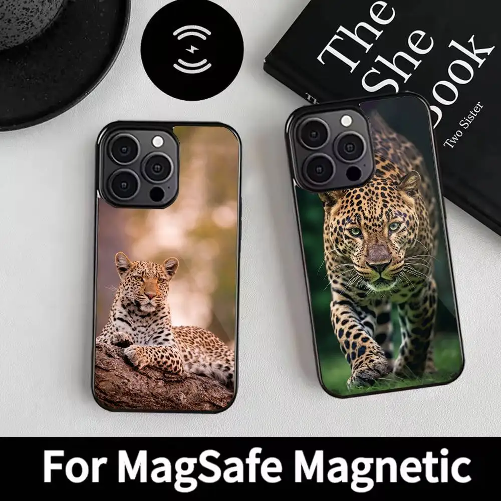 

leopard in africa Phone Case For iPhone 17,16,15,14,13,12,Plus,Pro,Max for Magsafe Magnetic Wireless Charging