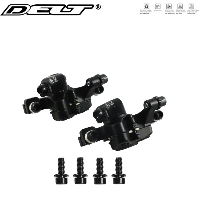 Bicycle Disc Brake Housing Aluminum F/R 160mm Road MTB Bike Caliper Brakes Centerline Rotor Cycling Double Parts