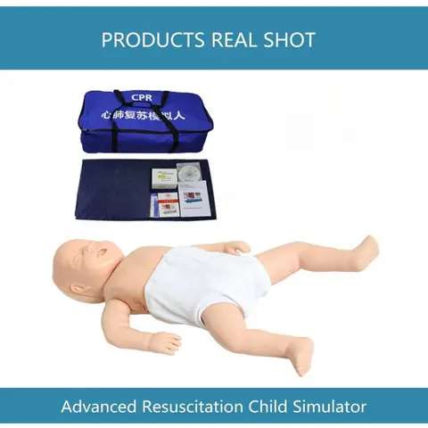 Infant CPR Training Manikin KIT/ Mannequin CPR Infants Emergency Simulatorwith for Pediatric Emergency Training Model