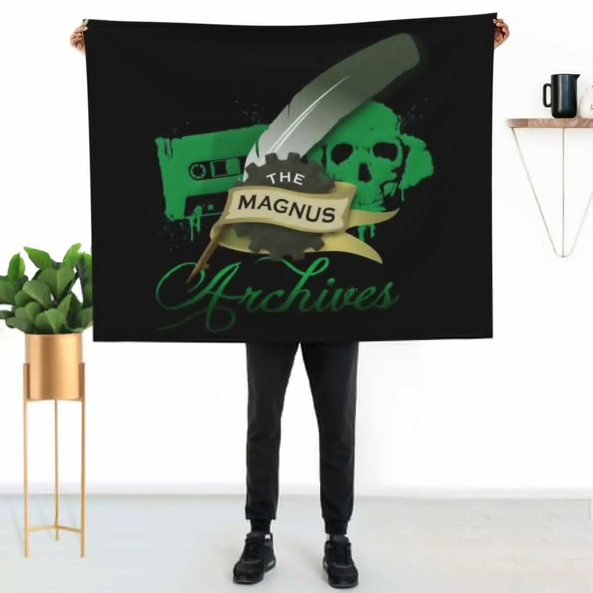 The Magnus Archives Logo Throw Blanket Blankets For Baby bed plaid Soft Plaid Picnic heavy to sleep Bed Blankets