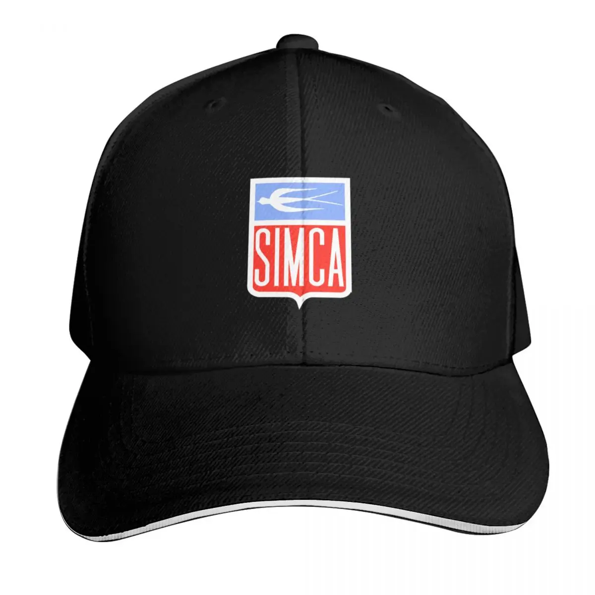 

SIMCA - Emblem Baseball Cap tactical cap Visor Sunhat black Luxury Woman Men's