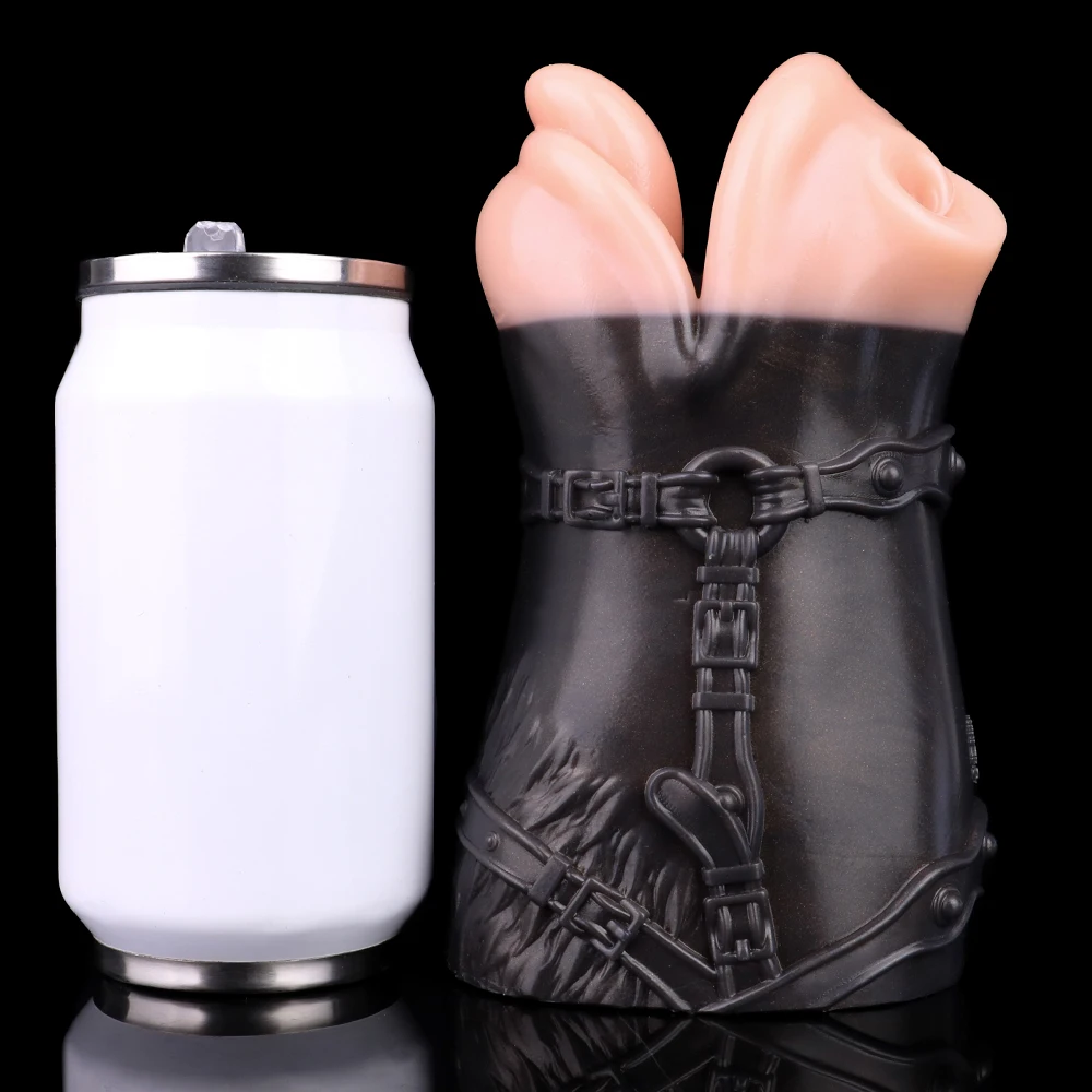 LUUK واقعية الحصان الفم جيب كس الضارب سيليكون ذكر الاستمناء الخيال الحيوان الجنس عن طريق الفم القضيب تدليك الحصان Onahole #6