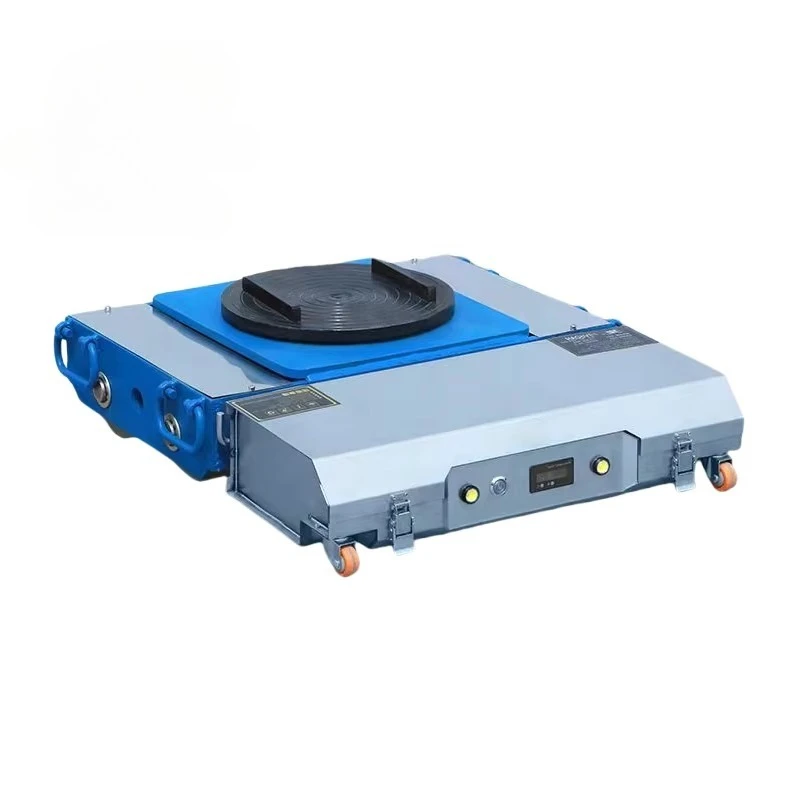 Automatic Guided Vehicle Material Handling Tank 20T 30T 40T Cargo Moving Remote Control Electric Mini Tank Heavy Duty