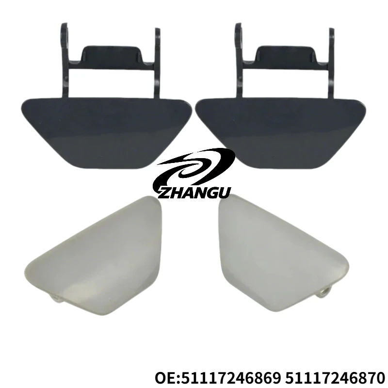 

51117246869 51117246870 for BMW 5 Series F10 F11 headlight spray cover cleaning cover