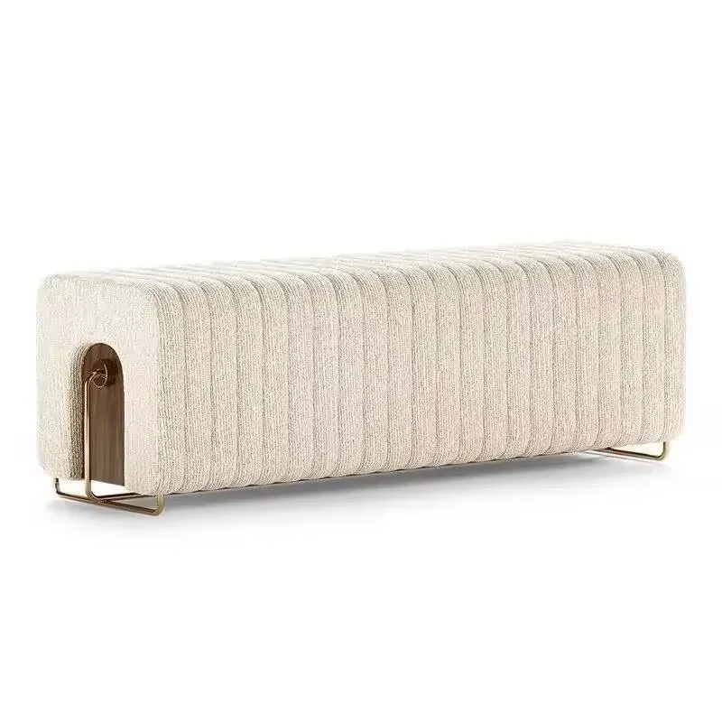 

Роскошный табурет для обуви в скандинавском стиле, мебель для дома, итальянская прихожая, крыльцо, пуфики для отдыха, табурет для смены обуви, скамейка для гардероба, спальни