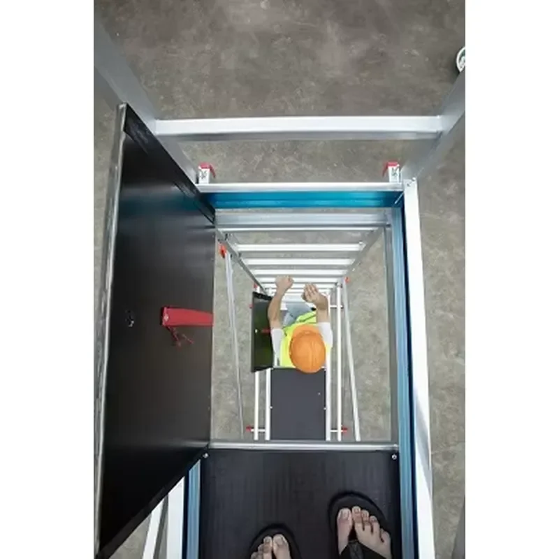 3.4m Modern Aluminum Combination Ladders for Apartment Use Construction Sites & Pruning Trees-Durable Folding Ladder