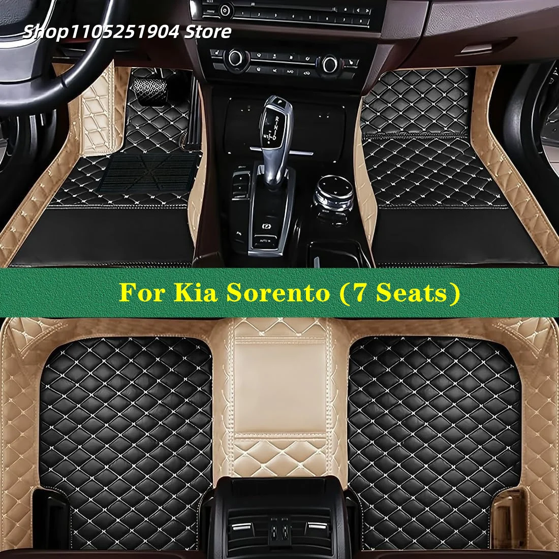 

Автомобильные ковры Автомобильные коврики для Kia Sorento (7 мест) 2010 2011 2012 2013 2014 2015 2016 2017 2018 Автомобильный коврик Аксессуары для интерьера