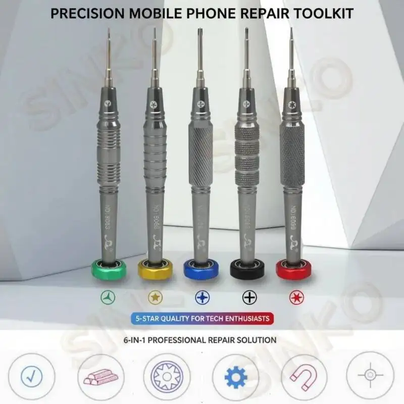 S2 Alloy Steel Precision Screwdriver Aluminum Anti Slip Hand