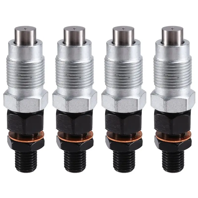 

For Kubota V3 V3300 V3600 T V3800 Fuel Injector 4Pcs Set- Part Numbers 1C010-53010 1C010-53900