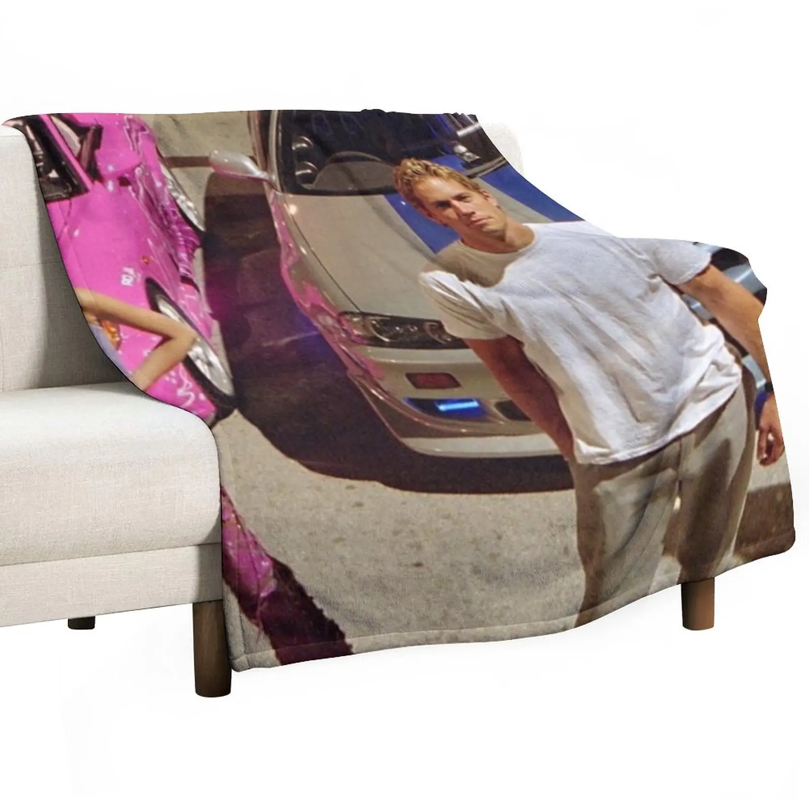 

New Brian and Suki- 2 Fast 2 Furious Throw Blanket Beach for sofa Blankets