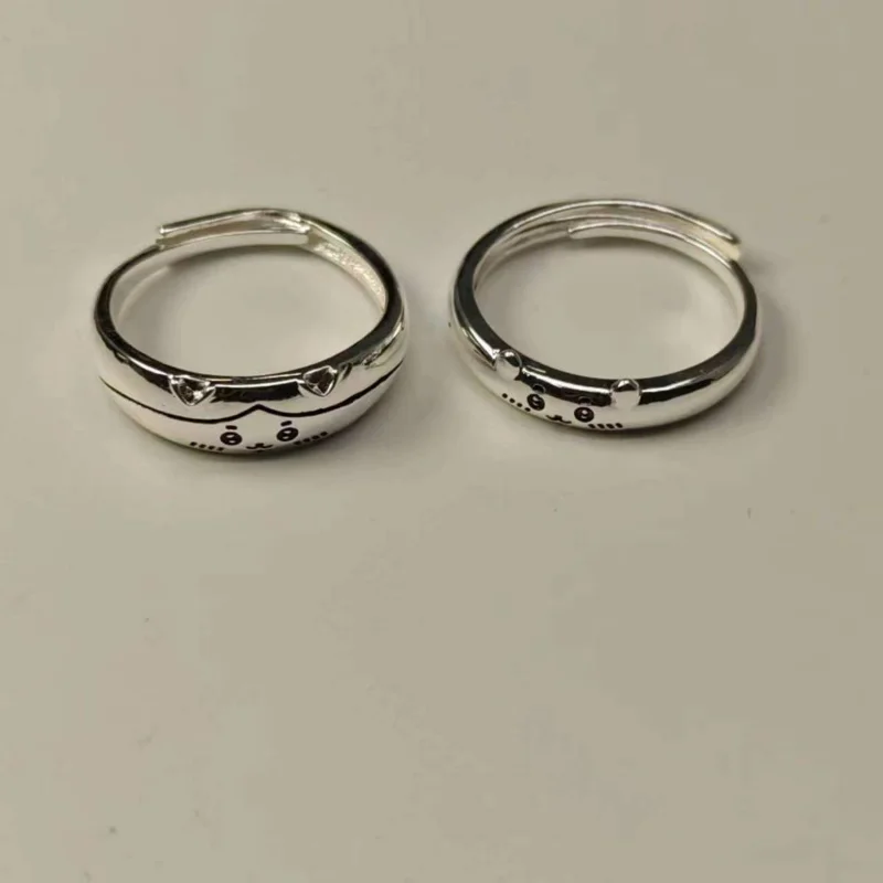 Chiikawa Rings Kawaii Opening Adjustable Ring Women Fashion Finger Ring Girls Simple Jewelry Accessories Decoration Supplies image 6