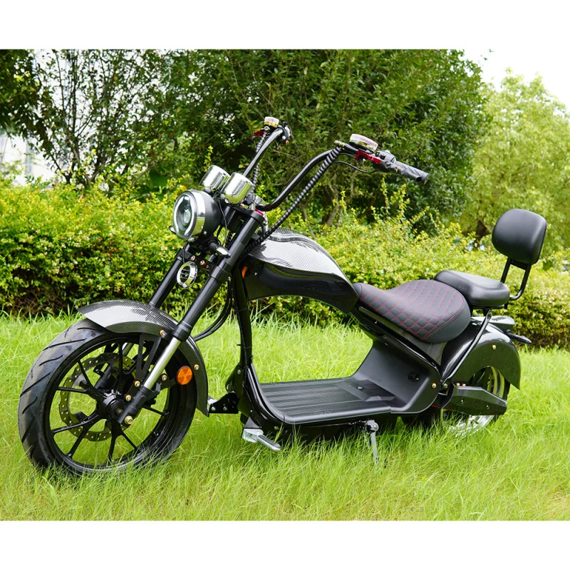 4000W 3000W E Chopper with Double Seats EEC COC DOT Electric Scooter Citycoco for USA EU Market