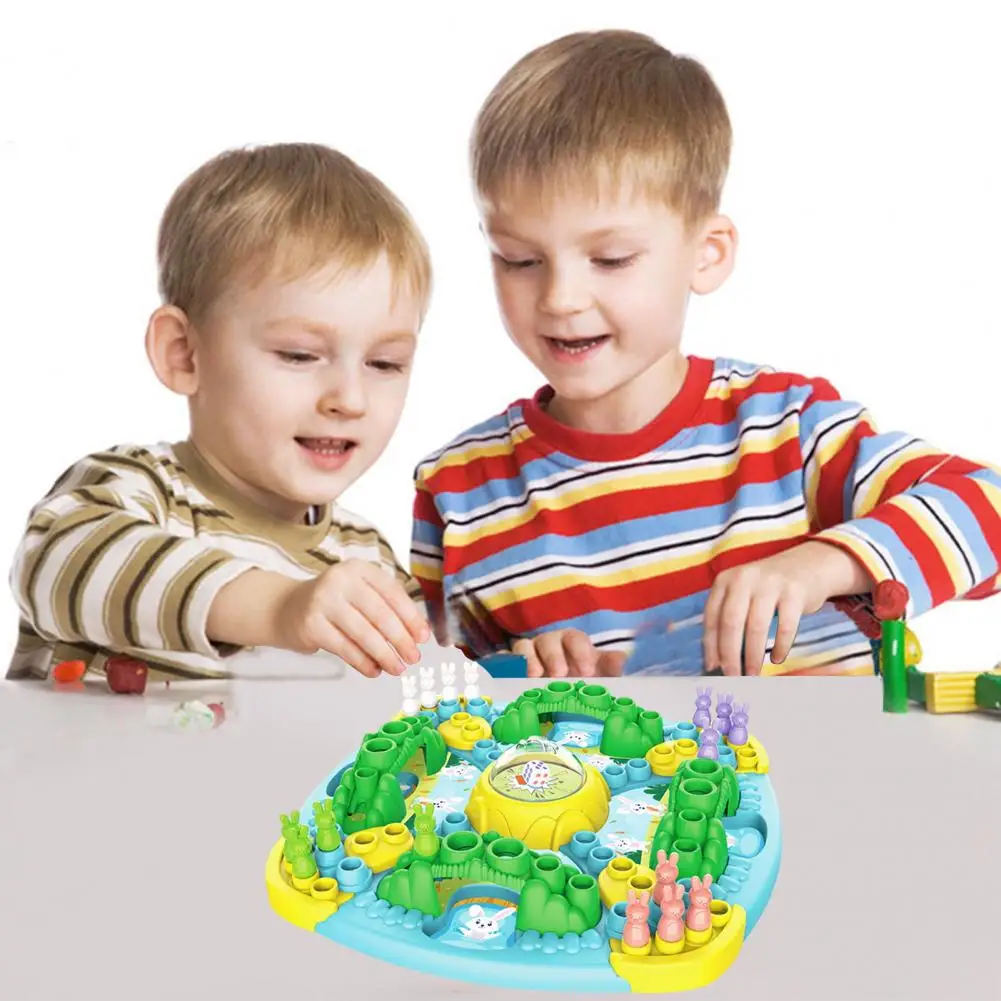 Educational Toy for Children Flying Chess Toy Flying Chess Game for Kids Rabbit Trap Thinking Training Toy Parent-child