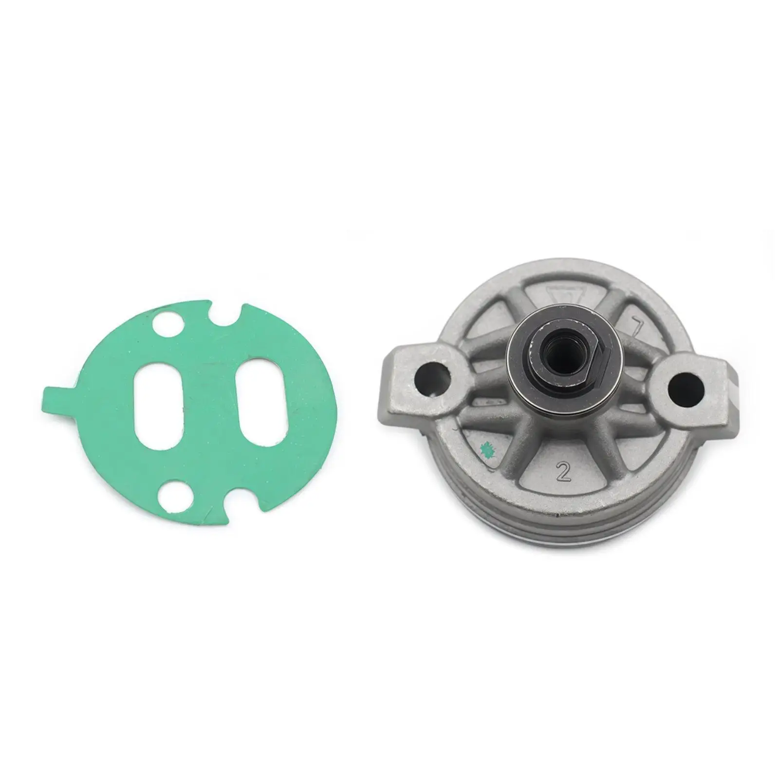 Alloy Oil Pump Compact Silver Engine Accessory Motorcycle Oil Pump for Aprilia Atlantic 125 200 250