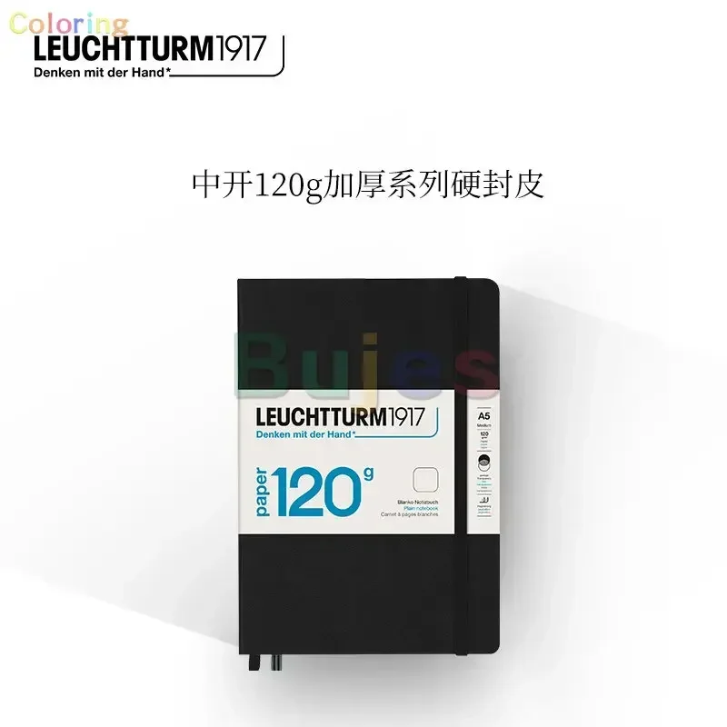 LEUCHTTURM1917 - 120G Special Edition - Medium A5 Dotted/Ruled/Plain Hardcover Notebook - 203 Numbered Pages with 120gsm Paper