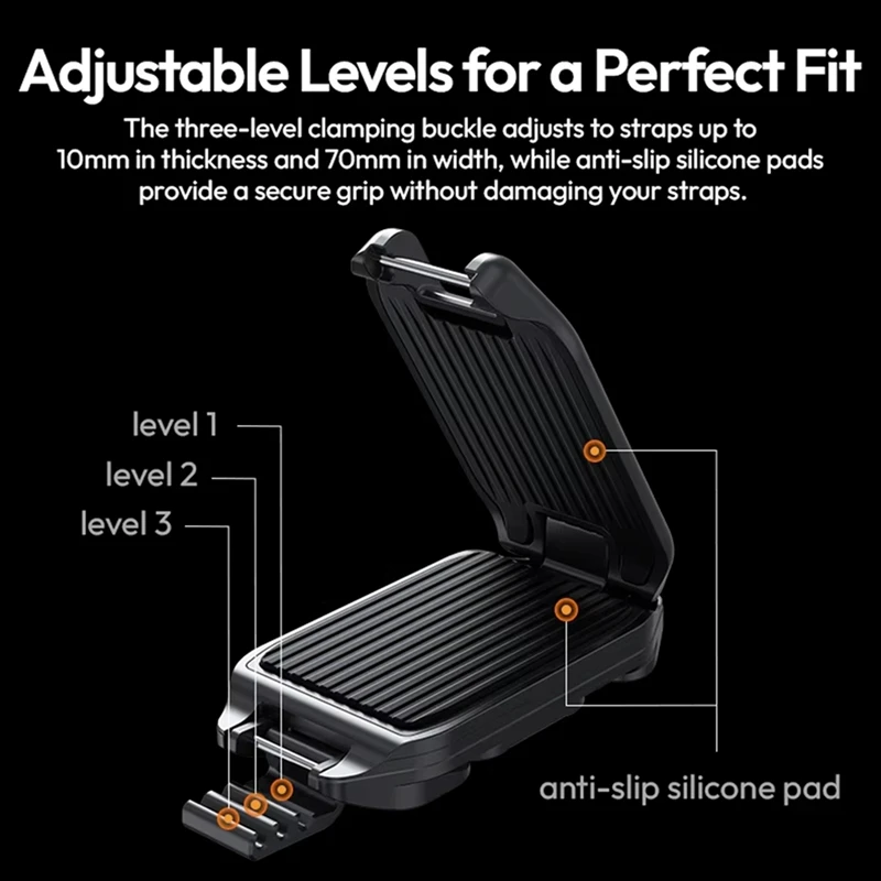 -A26M Ulanzi UKA07 Uka Quick-Release Clip Kit For Camera Compatible With F38 Top Plate For Backpack Backpack Clip