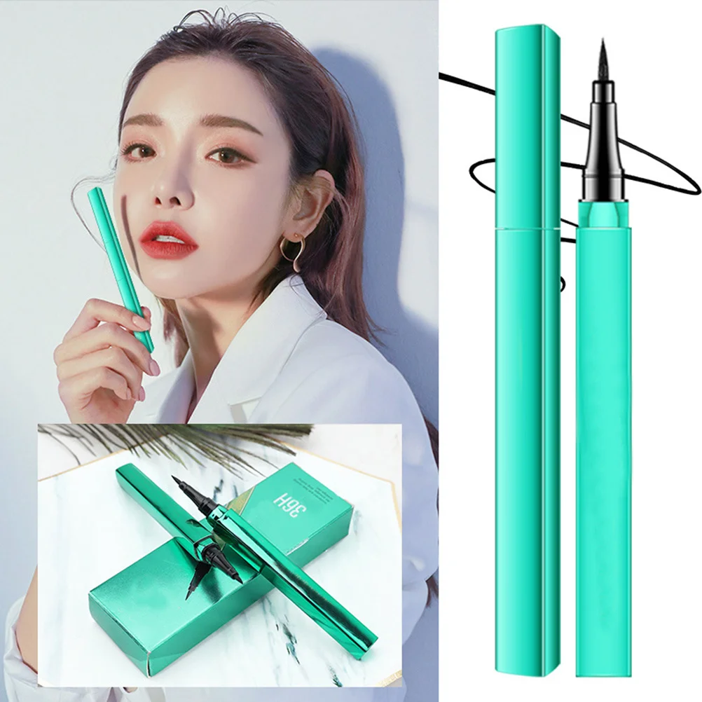 1Pcs Eyeliner Flüssigkeit Stift Wasserdicht Ultra-Feine Spitze Schnell Trocknend Wischfest Lange Tragen Auge Bleistift Flüssigen Eyeliner