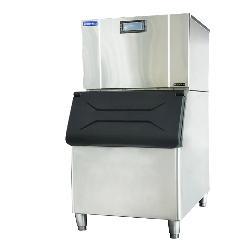 ICS-200 Whole Sale Stainless Steel Snow Flack Ice Maker for Water Bar Restaurant Ice Shaver Machine Commercial Snow