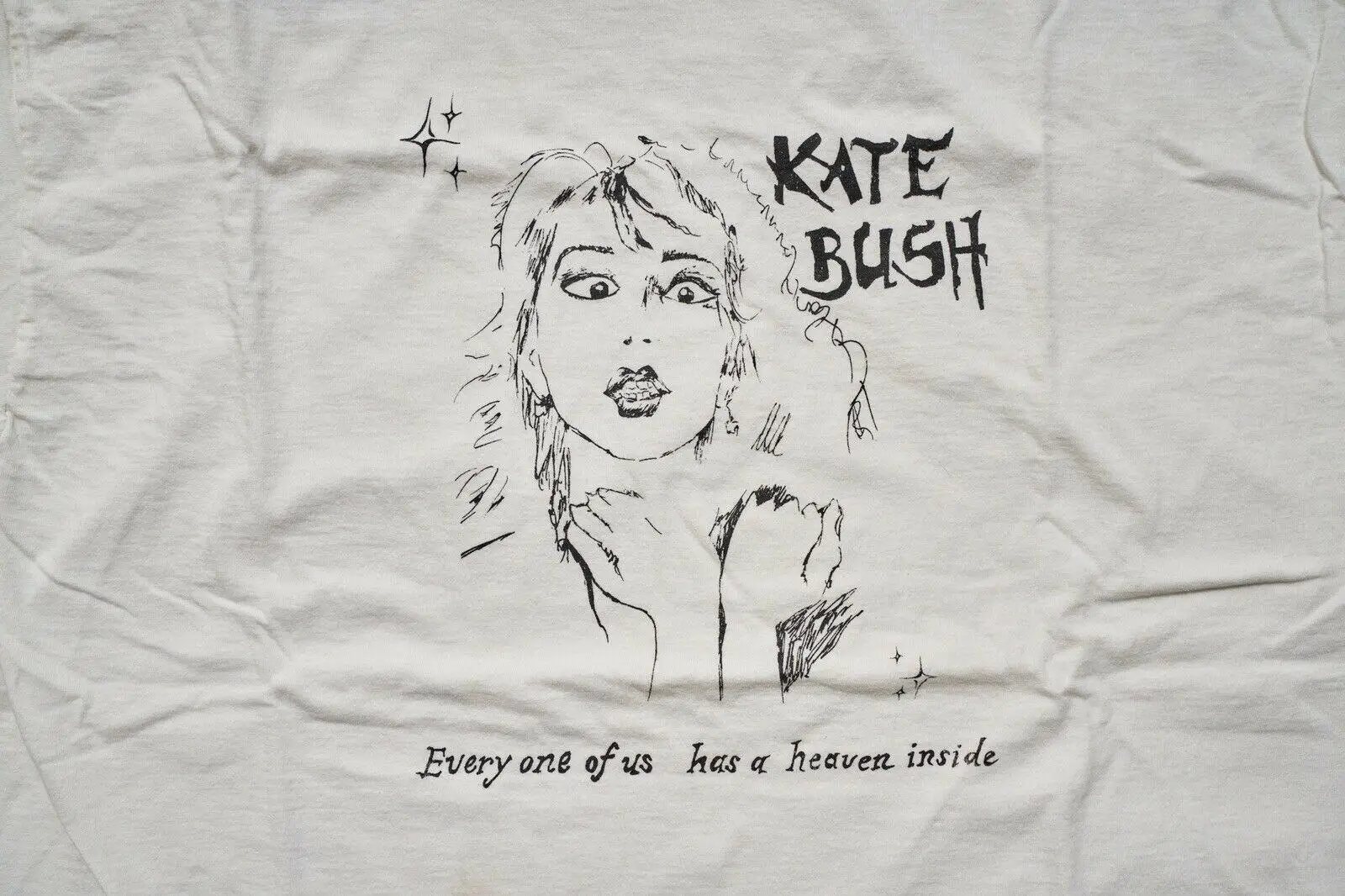 

KATE BUSH EVERYONE OF US HAS A HEAVEN INSIDE Shirt White Unisex S-5XL LI888