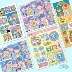 Rouli Character  Sticker Guben Handbook Material Diy Mobile Phone Case Gupan Ipad Decoration Korean Style