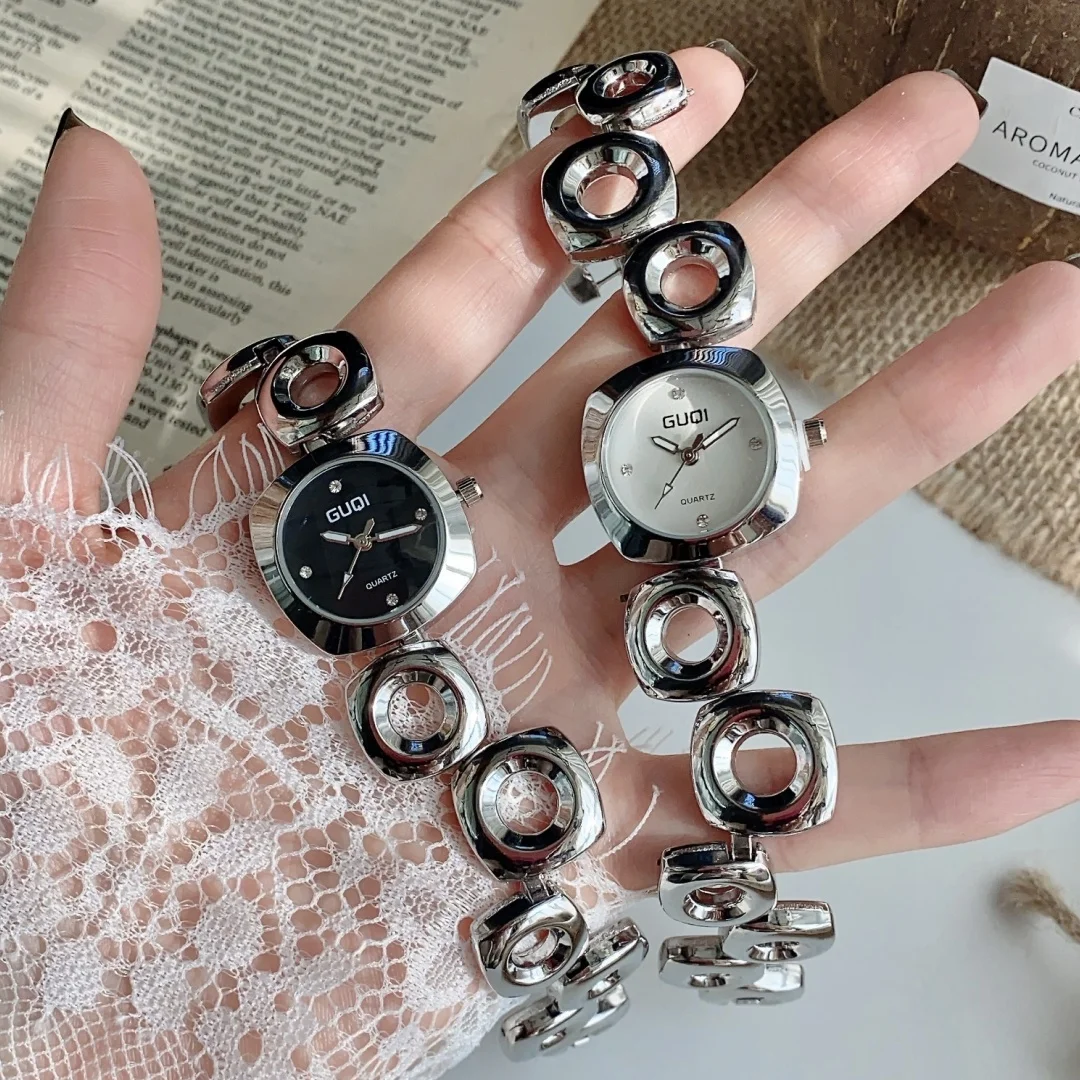 Luxury Gold Chain WristWatch Women's Watch Ladies Quartz Watches Dress Female Bracelet Clock Leisure Reloj Mujer