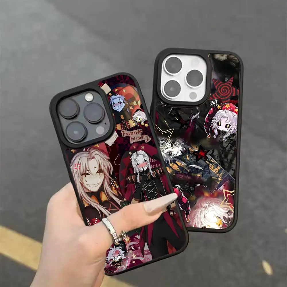 

The Freak Circus Pierrot For IPhone 17 16 15 14 13 Pro 12 11 Pro Max Hard PC+TPU Phone Cases Back Cover