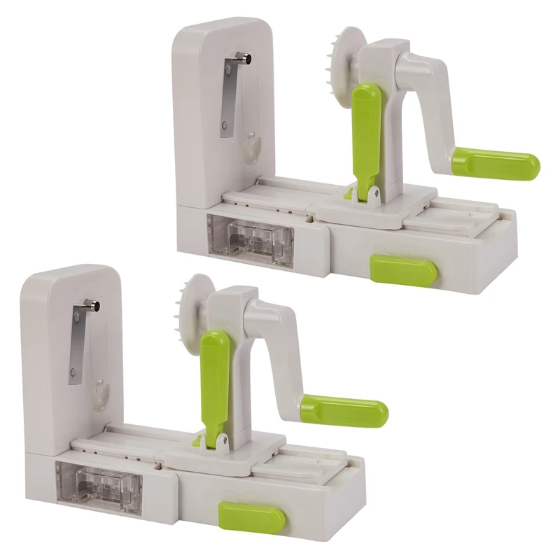 

LJL-8 Blade Vegetable Spiralizer Folding Veggie Pasta & Spaghetti Potato Vegetable Spiral Cutter Zucchini Slicer