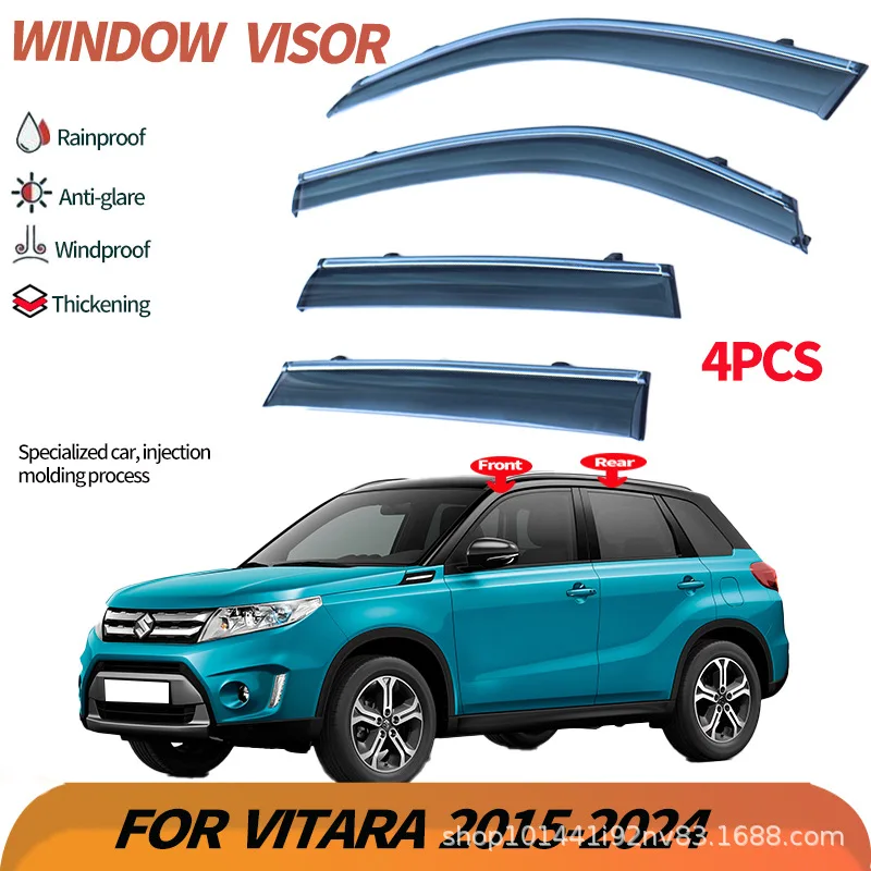 

Suitable for Suzuki Vitara rain or shine visor Suzuki Vitara 2016+ door visor