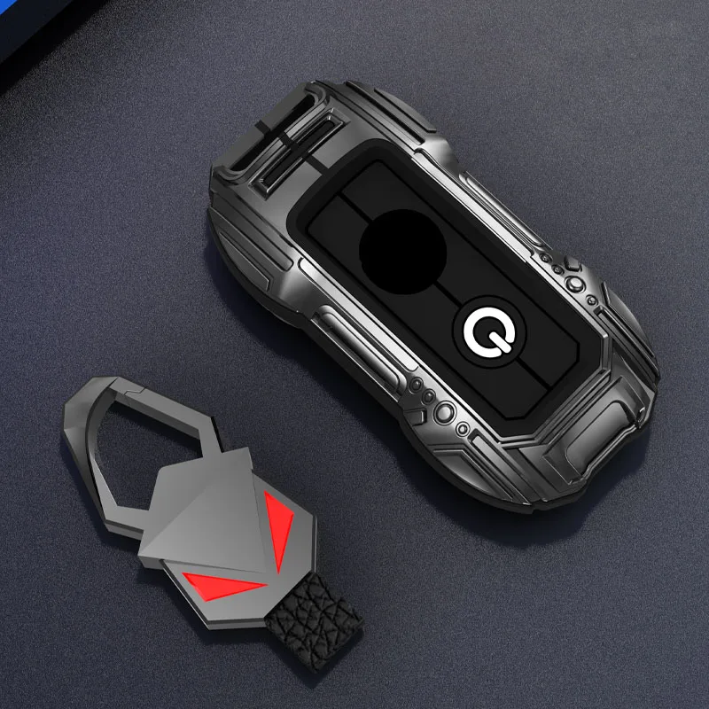 

Zinc Alloy Car Key Cover Case for Yamaha X-max 250 125 309 300 400 2020 2021 AEROX NVX155 QBIX JAUNS Key Case Auto Accessories