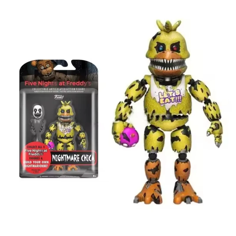 FNAFs beer's middernacht harem vijf nachten gezamenlijke beweegbare afneembare game randapparatuur hand kantoorjongen Freddy's