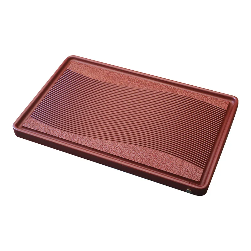

Fine carved stone pattern tea tray simple household bakelite drainage tray a variety of specifications