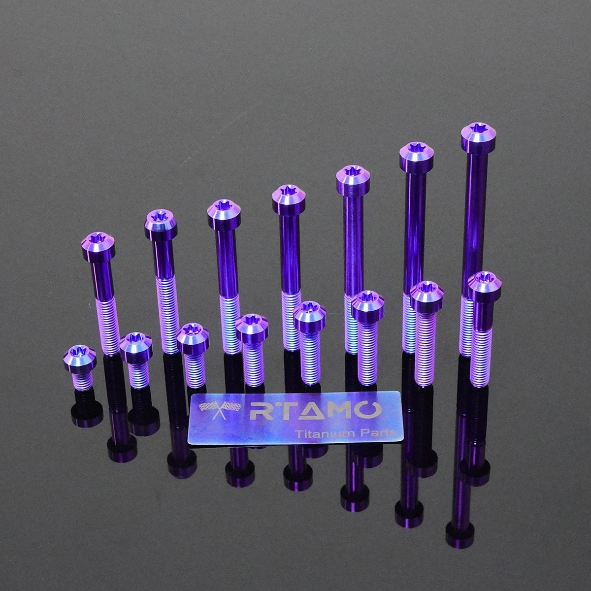 AliExpress RTAMO Titanium Bolts M4 M5 M6X10/15/20/25/30/35 for Bike Motorcycle Modification Dressingup Screw