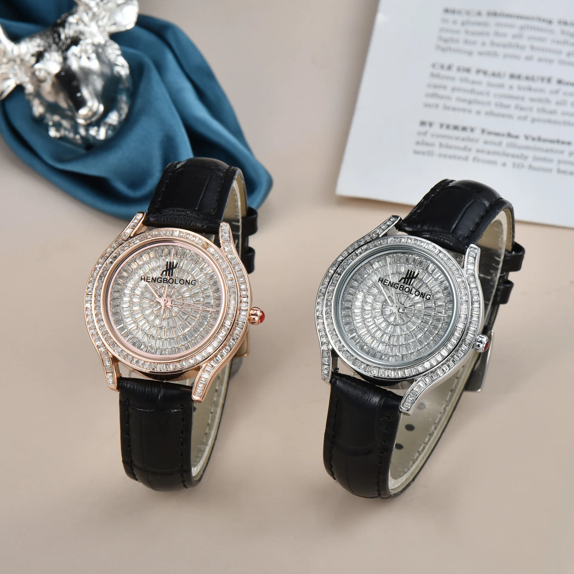 Ladies Watch Fashion Zircon Quartz Watch Luxury Men Ice Out Mechanical Watch Full Automatic Diamond Watches For Men