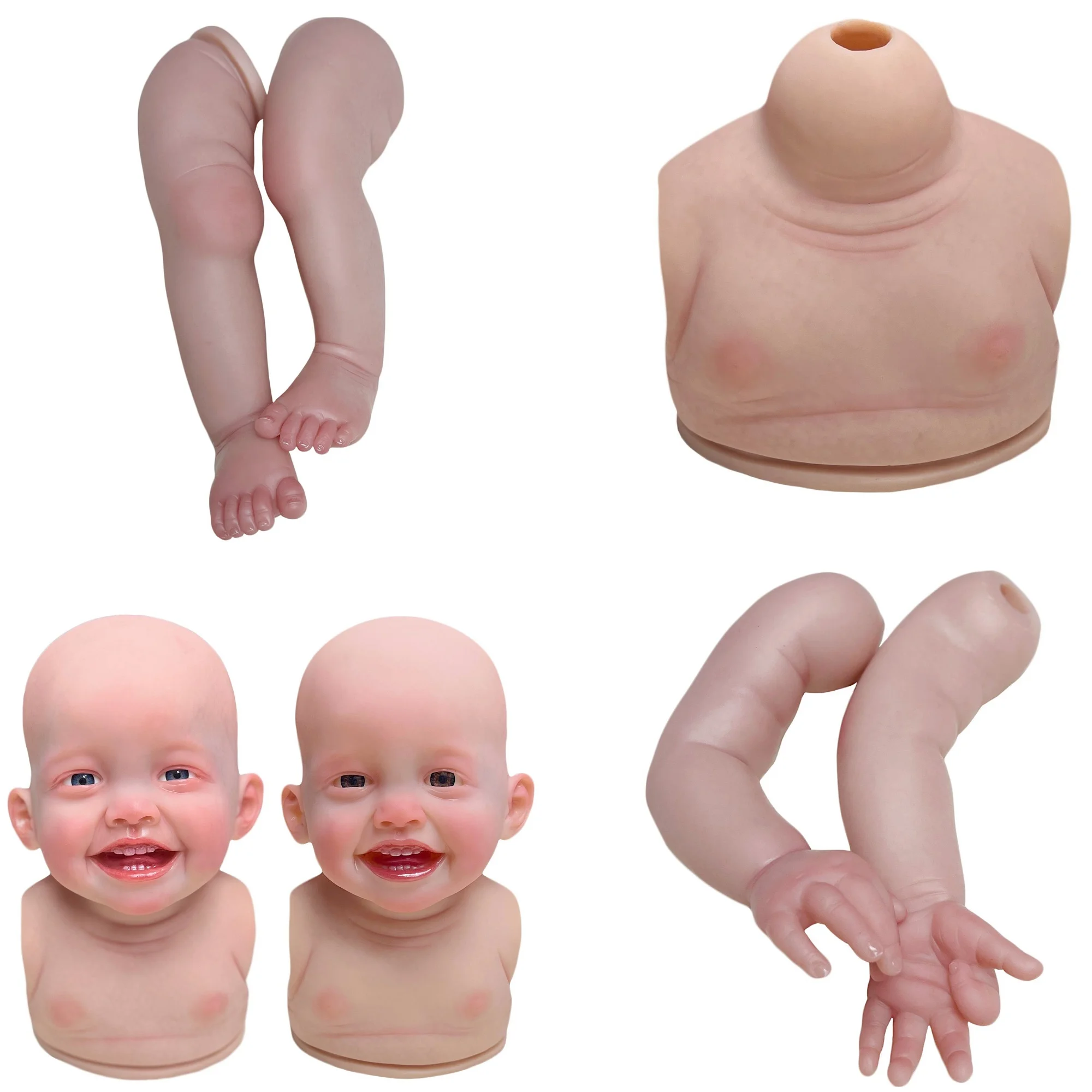 Genesis Artist Paint Mila Reborn Doll Kits 63-65cm Unassembly Kit Reborn Lifelike Reborn Toddler Dolls For bonecas para meninas