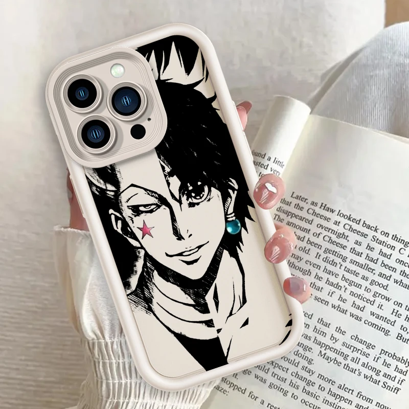 Чехол для телефона Hisoka Hunter X Hunter Eye с лестницей для Apple iPhone 15 14 13 12 11 XS XR X Pro Max Plus