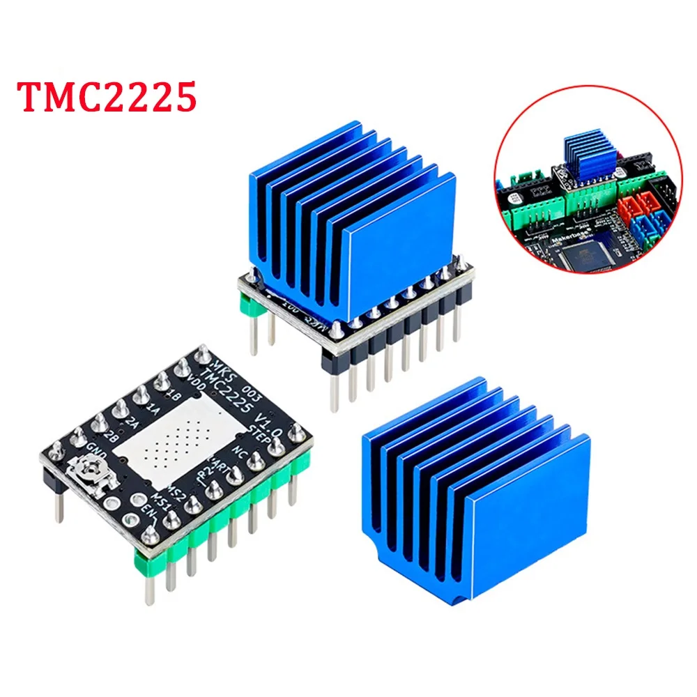 

RAMPS MKS TMC2225 Stepper Motor Driver V1.0 Module Ultra Silent 3D Printer Parts StepStick For Replace TMC2208 TMC2209