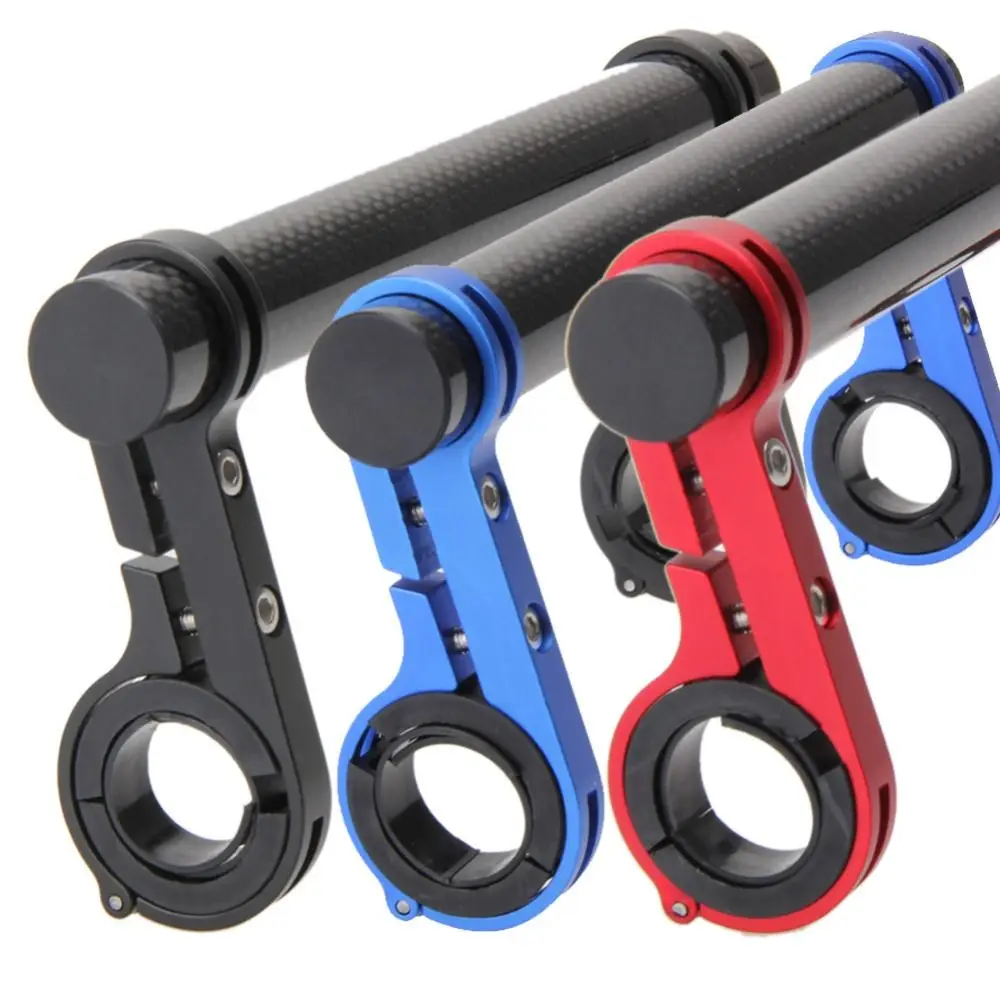 20cm Bicycle Bracket Extender Antiskid Non Fading Bike Holder Handlebar Durable Shockproof Bicycle Light Holder Handlebar