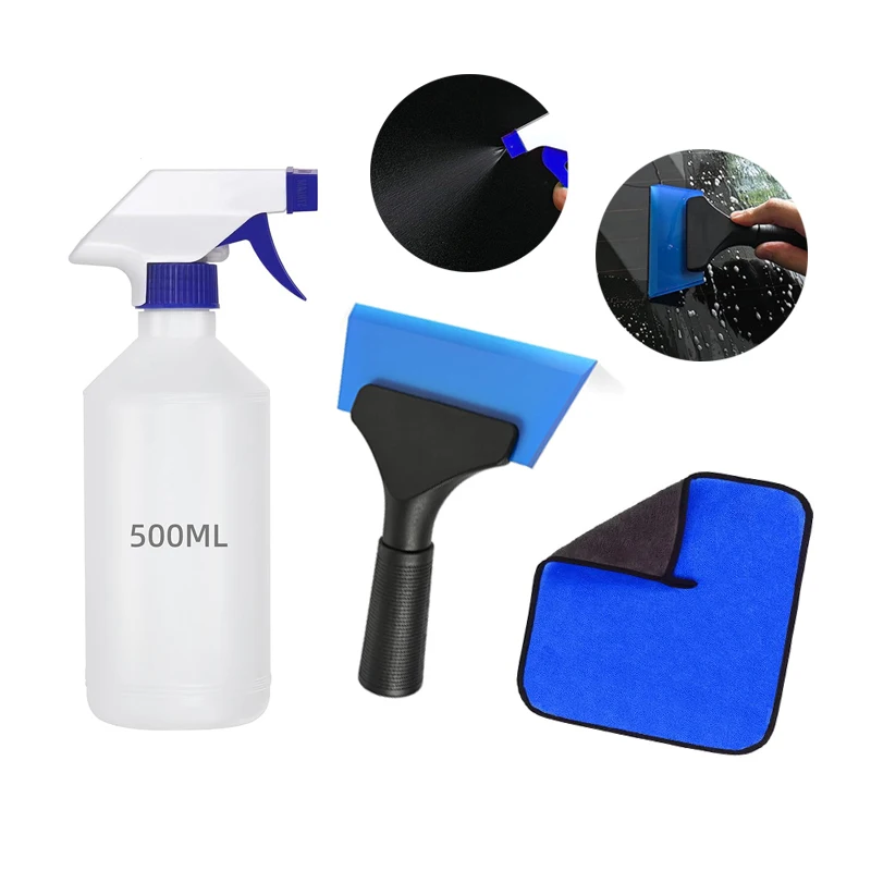 

Скребок для мойки автомобиля, резиновый скребок для очистки стекол и стекол с микрофиброй