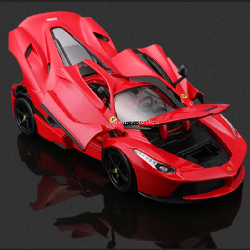 ブラーゴ-子供のおもちゃの車,コレクションモデル,1:18 Fulari laferrari f70,赤い署名シリーズ,ダイキャスト,ハードカバー,合金,ギフト用