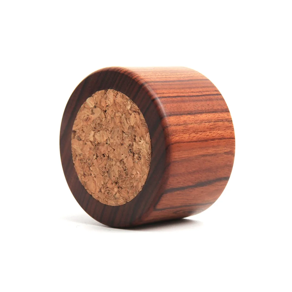 Sandalwood Needle Insert Leather DIY Cork Needle Insert Round Needle Holder Base Oak Core Needle Storage