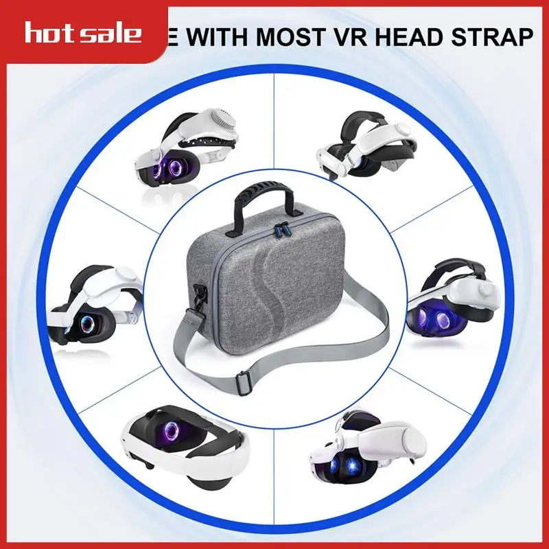 

Large Carrying Case For Meta Quest 3 Accessories, Storage Case Bag For Quest 3 VR Headset, Controller Grips, Travel Case Durable