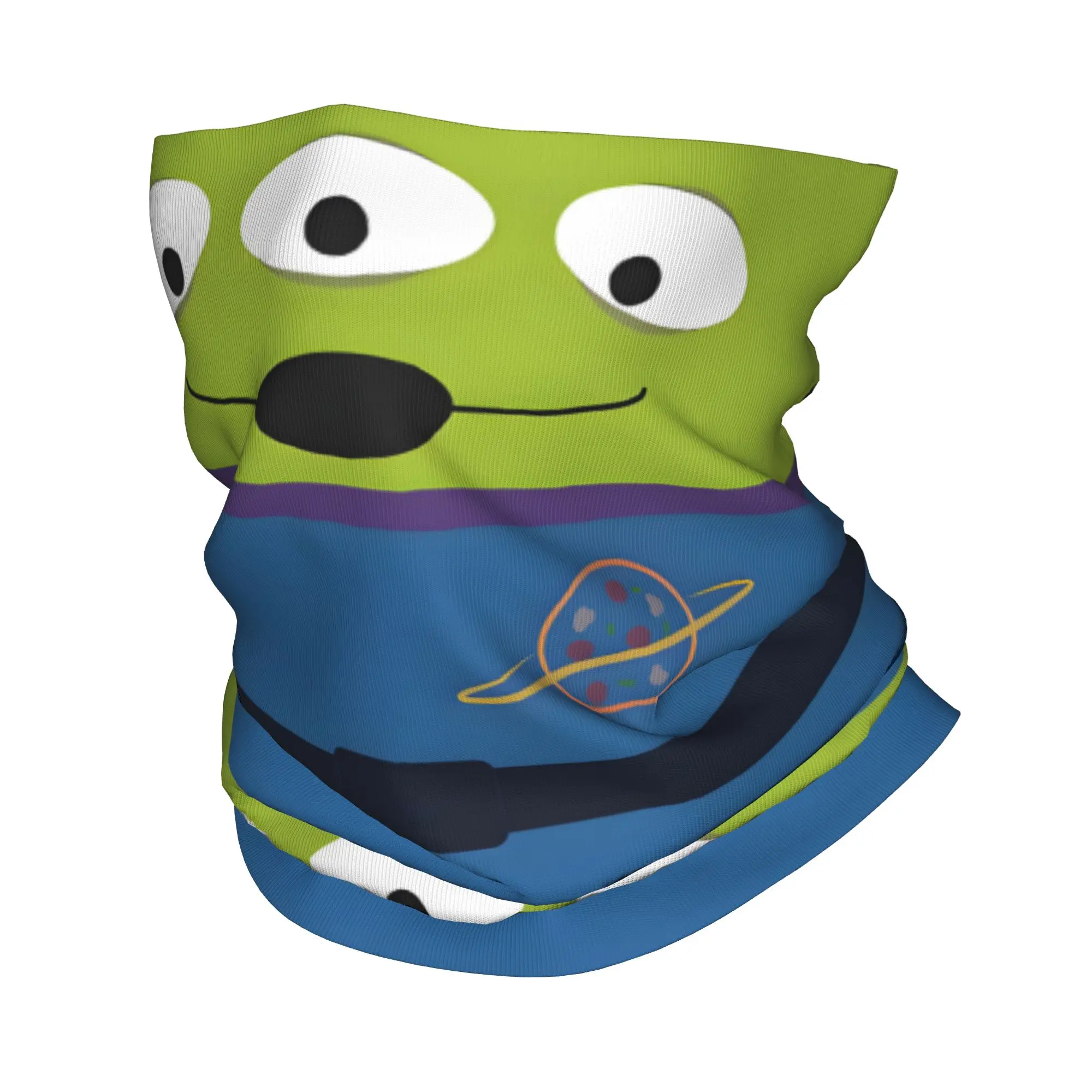 

Custom Aliens T-Toys S-Storys Bandana Neck Gaiter for Ski Camping Women Men Wrap Scarf Animation Headband Warmer