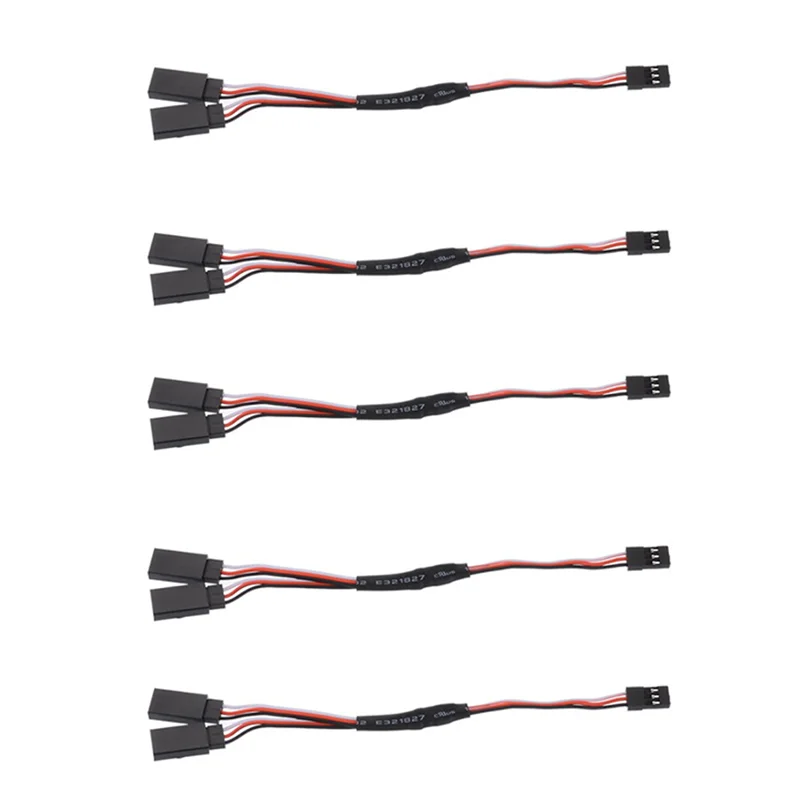 AS96-5 Teile/los RC Servo Y Verlängerung Kabel Kabel Blei Draht Für JR Futaba RC Servo RC Flugzeug Hubschrauber Auto DIY
