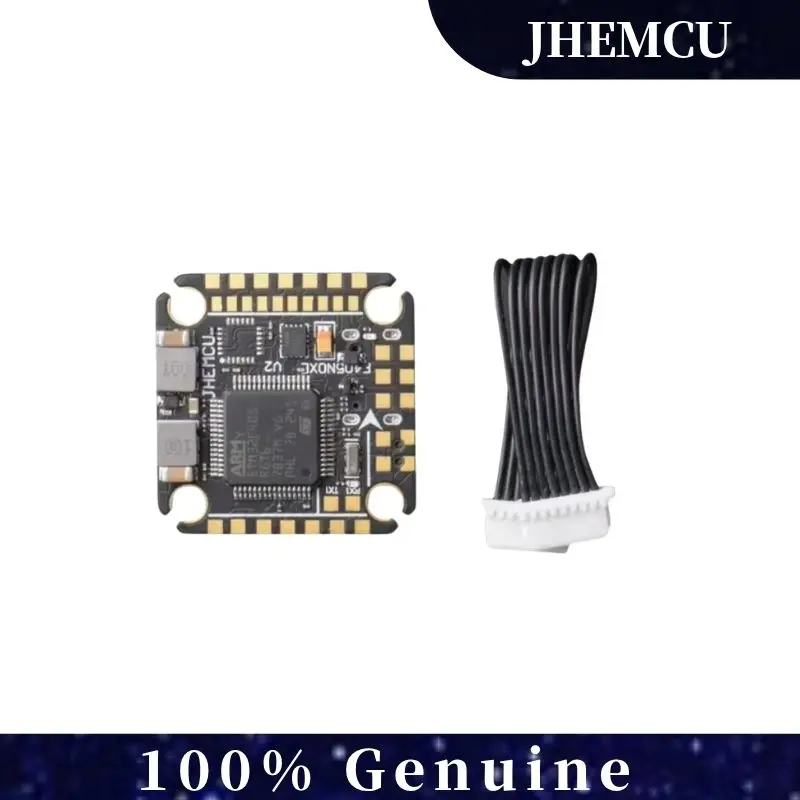 

Контроллер полета JHEMCU F405 NOXE V2, Baro/OSD 16 МБ BlackBox 20x20 мм, 5 В/10 В BEC для гоночного дрона FPV, Betaflight DShot1200