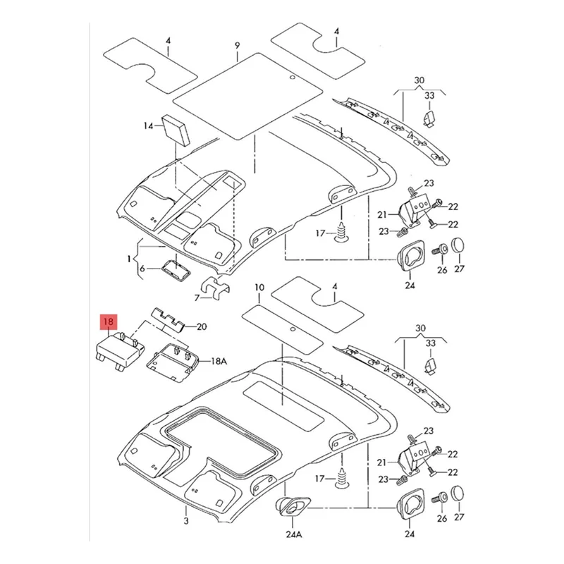 Car Roof Glasses Glove Box Accessories 1Z0868565F 1ZD868565F For Skoda Octavia Fabia 2007-2014 Central Eyeglasses Box Beige-A67F