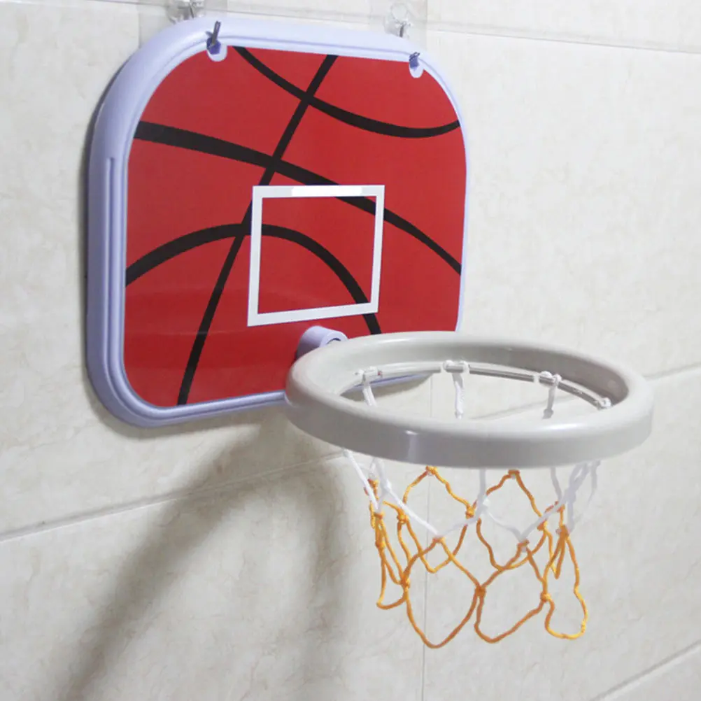 

1 set Wall Mounted Kids Basketball Toy Toys Indoor Game Accessories Mini Sport Kit Basketball Hoop Child Toy Plastic Set