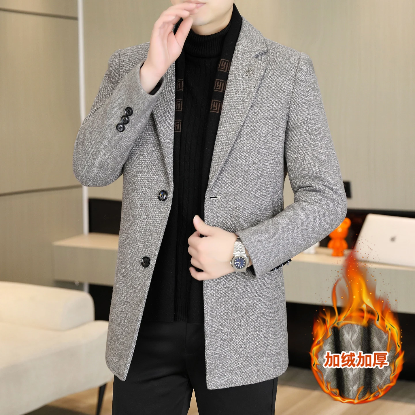 2026 Winter Fashion Casual Thickened Down Jacket
