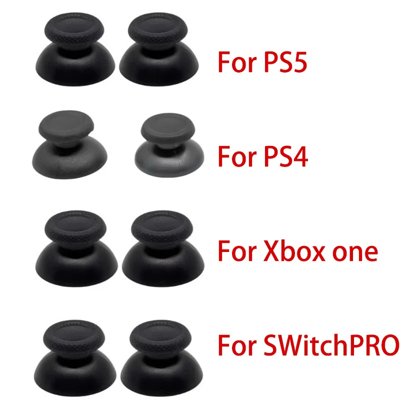 4pcs Analog Joystick Luminous Thumb Stick Grip Caps Case for PS5 PS4 Xbox 360 One Series X Switch Pro Controller Cover Accessory